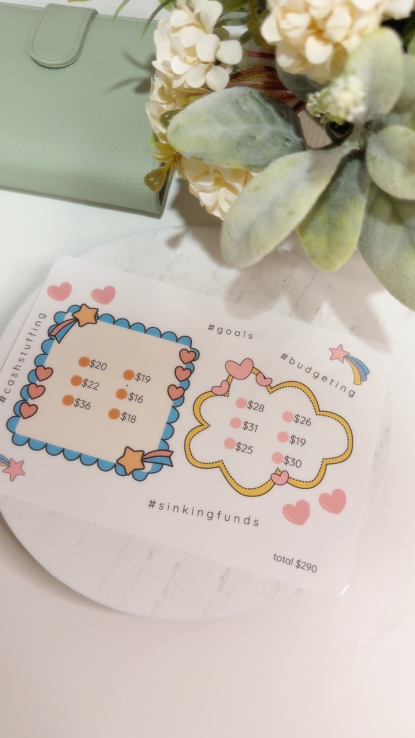 Sticky Notes $290 Savings Challenge