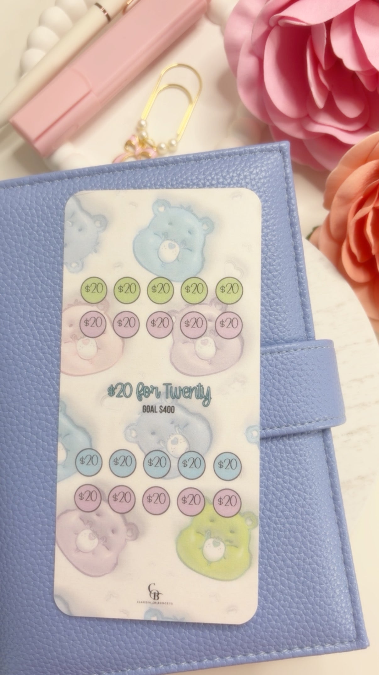 Care Bear $20 for Twenty Savings Challenge