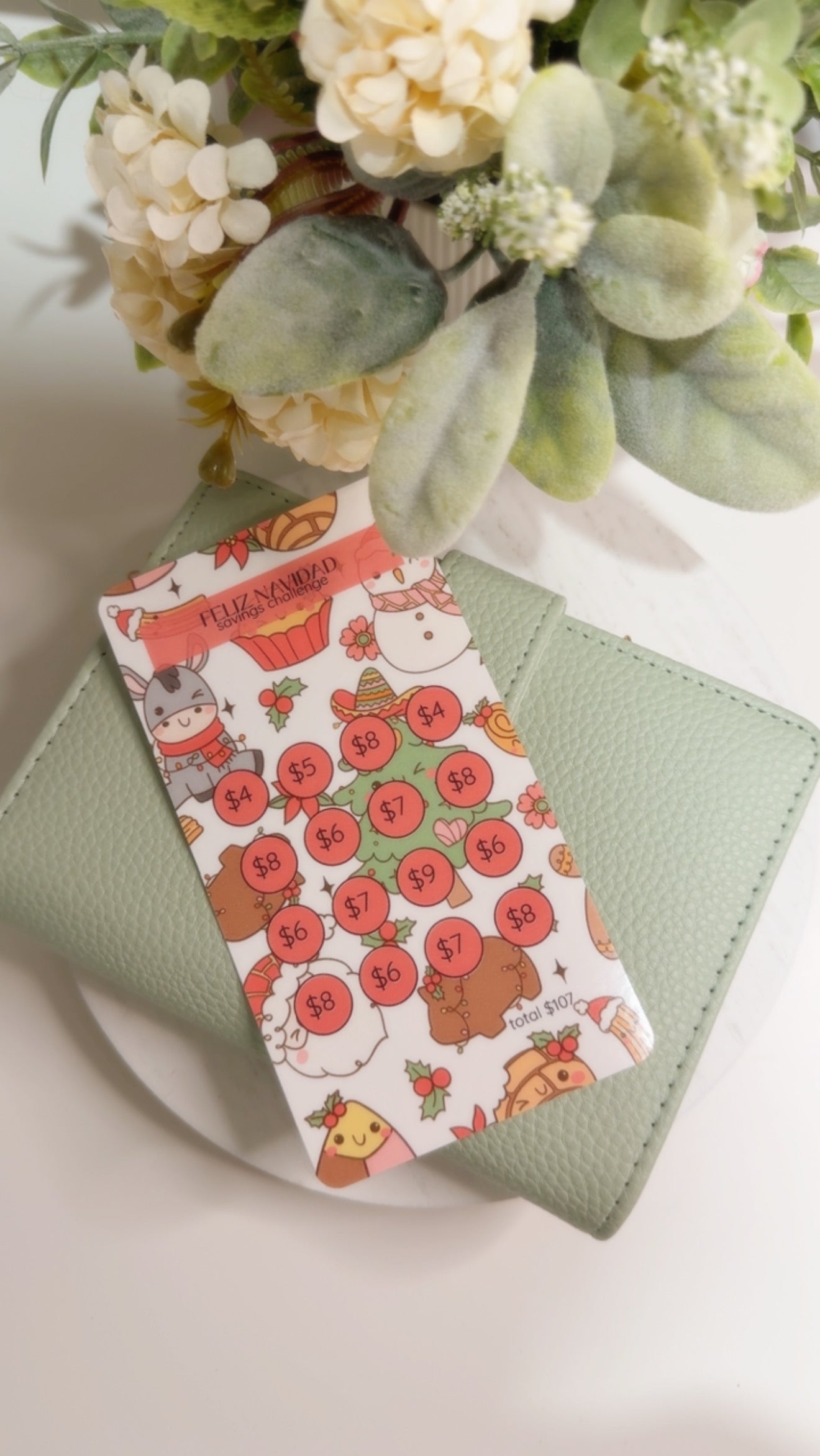Feliz Navidad Savings Challenge