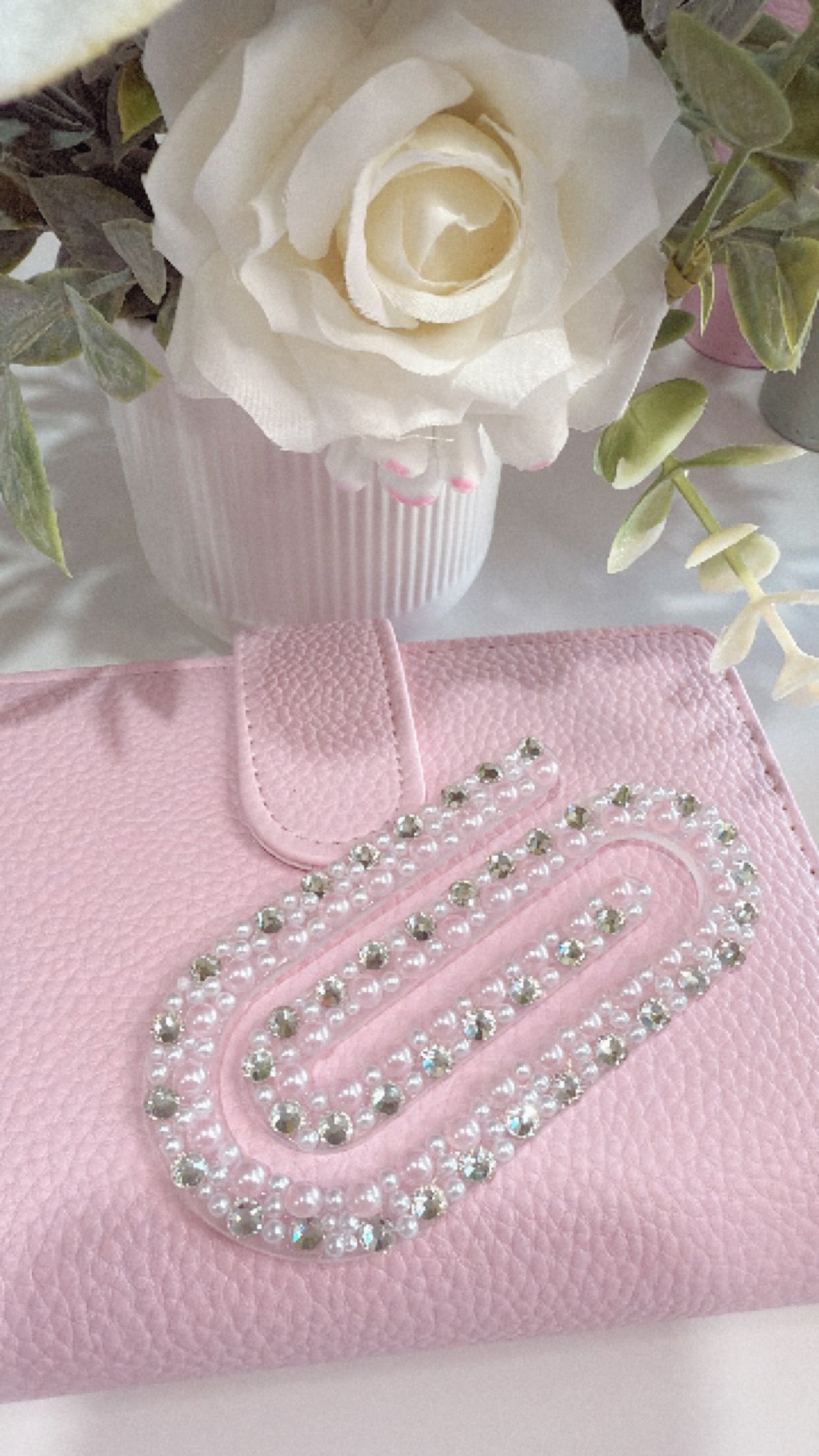 PREORDER - Bling Acrylic Paper Clip