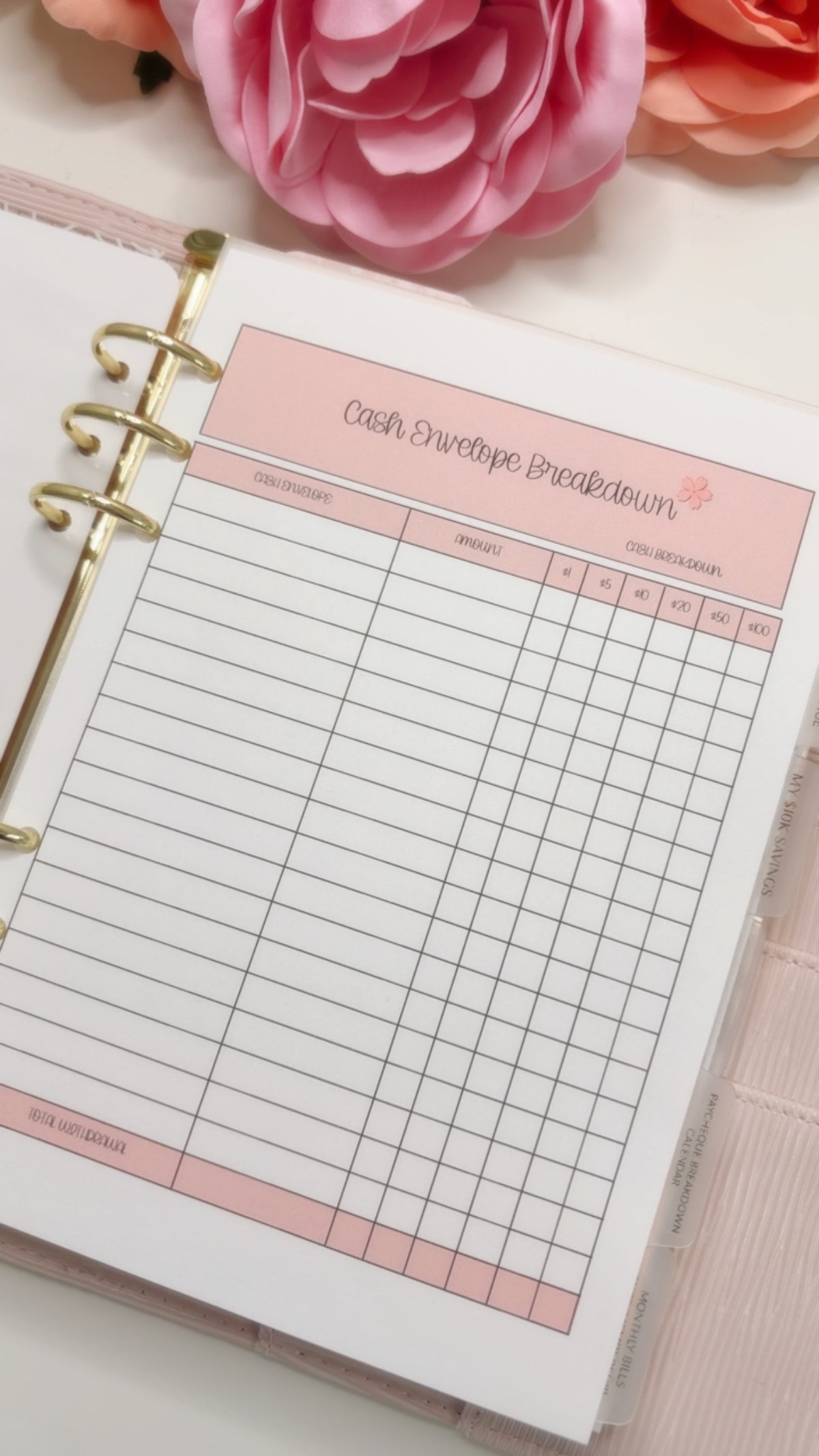 My A5 Budget Planner 2026 Binder - build your own