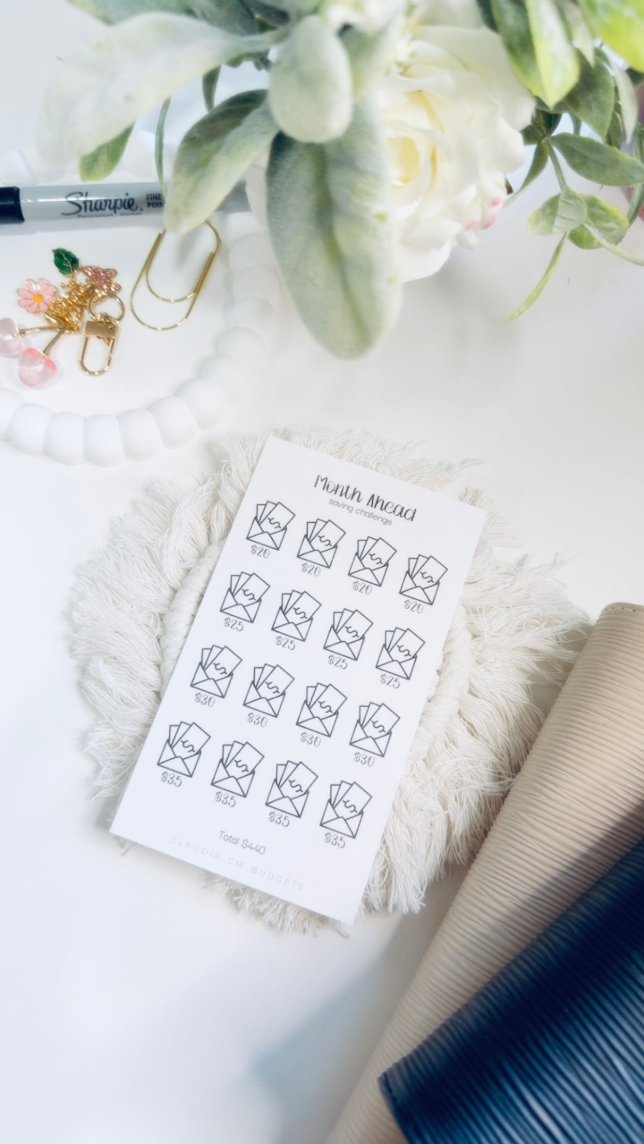 Month Ahead Savings Challenge