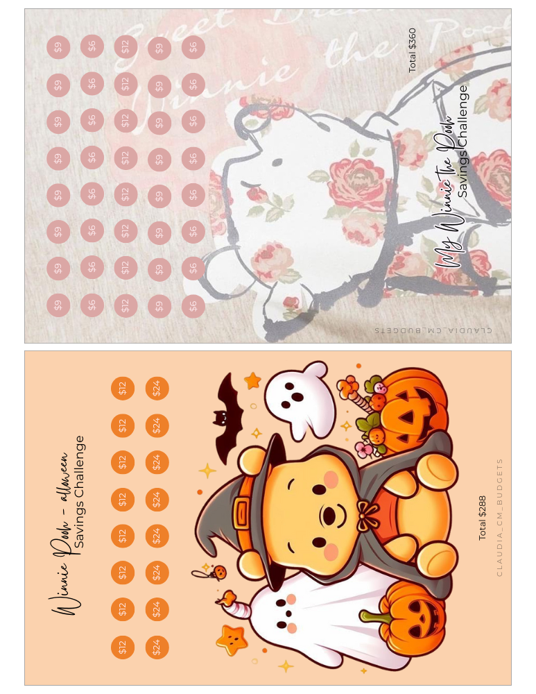 A5 Winnie the Pooh Bundle (DIGITAL FILE)