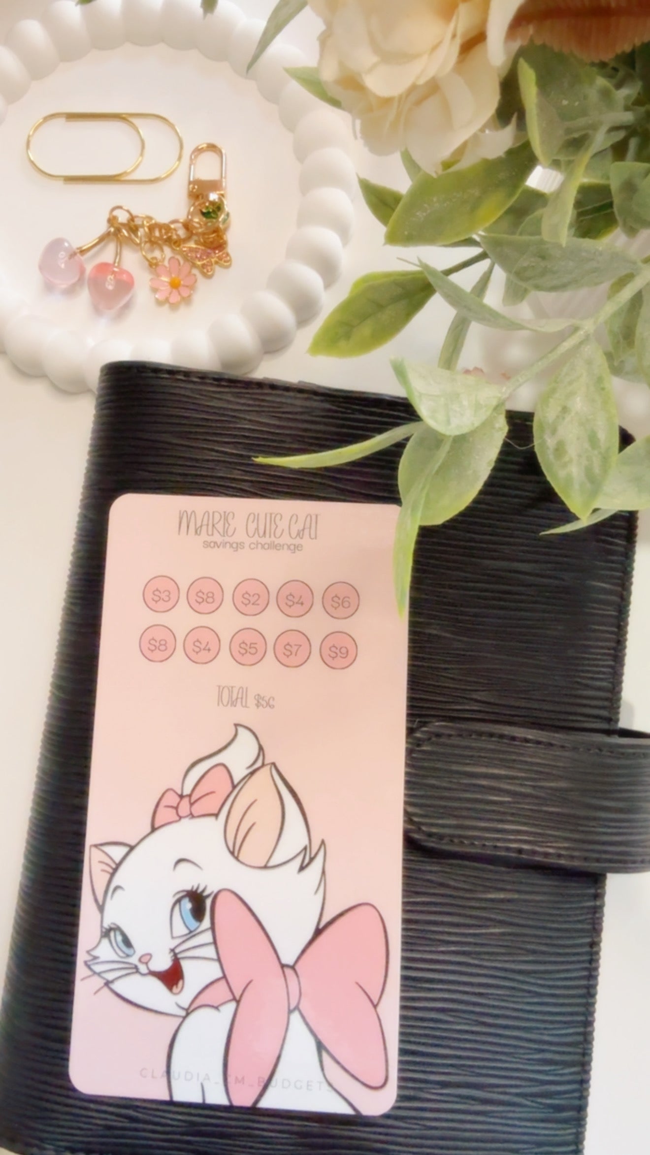 Marie Cute Cat Savings Challenge