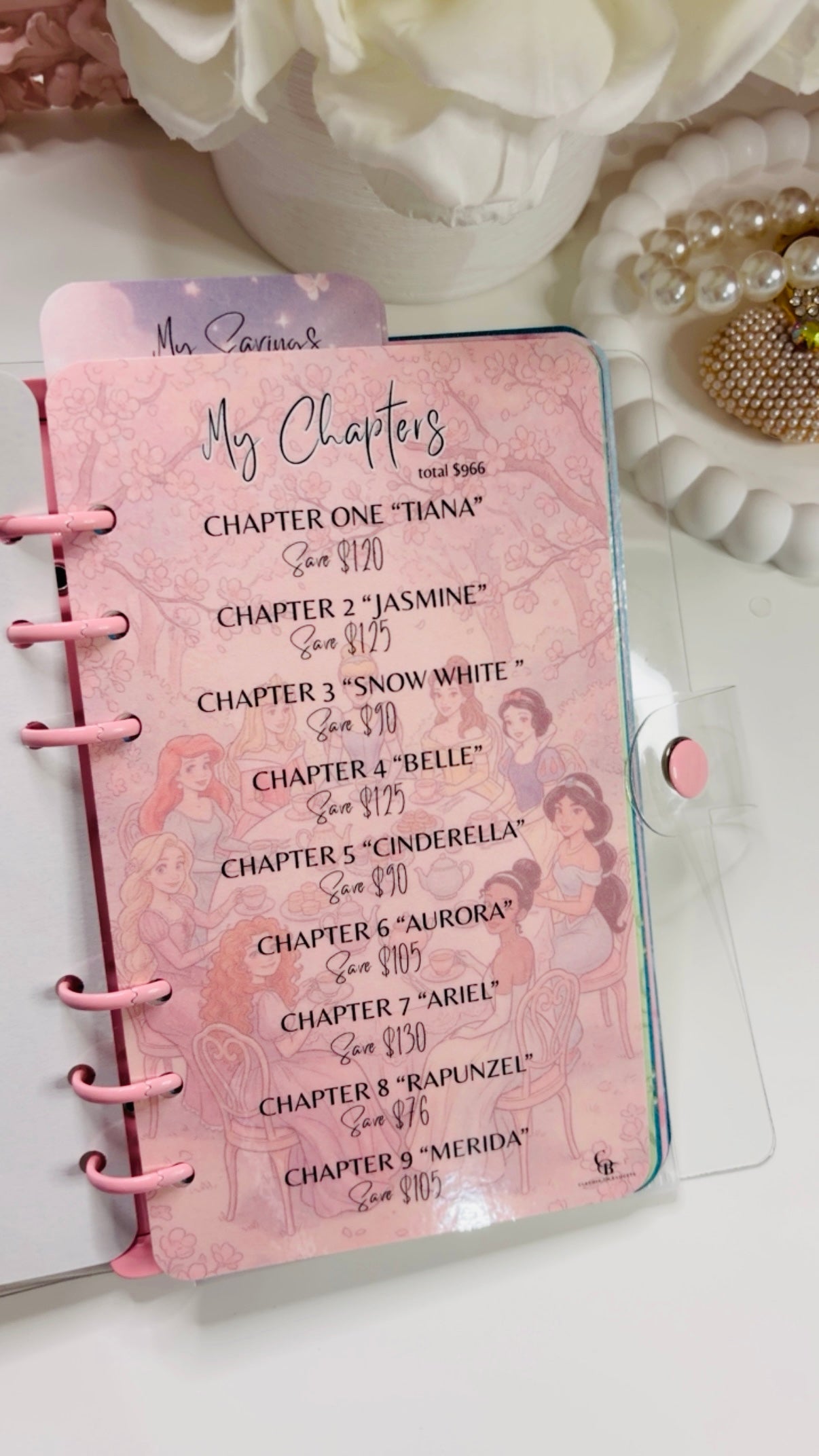 Princesses Savings Challenge Bundle
