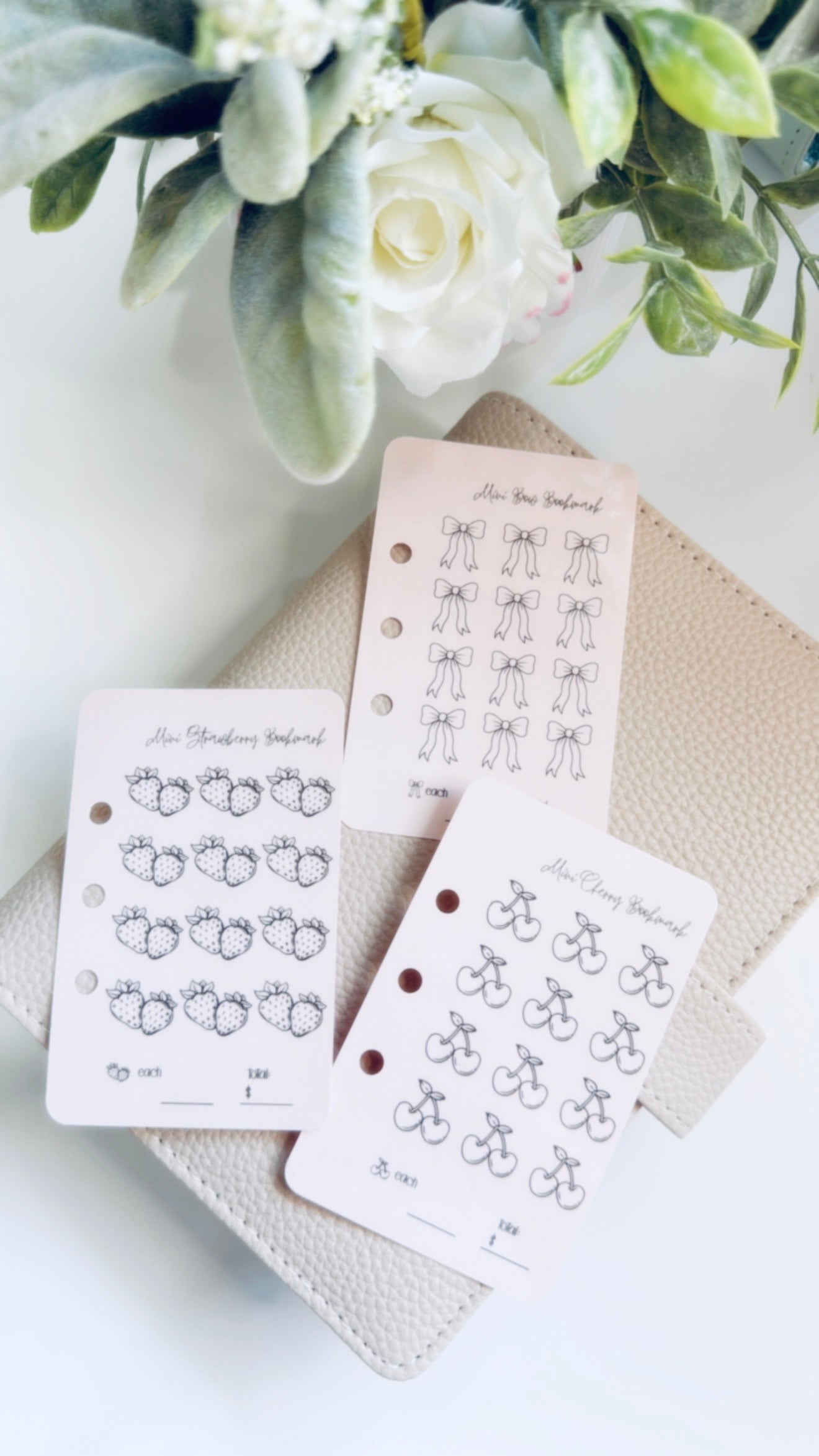 Mini Bookmarks Savings Challenges