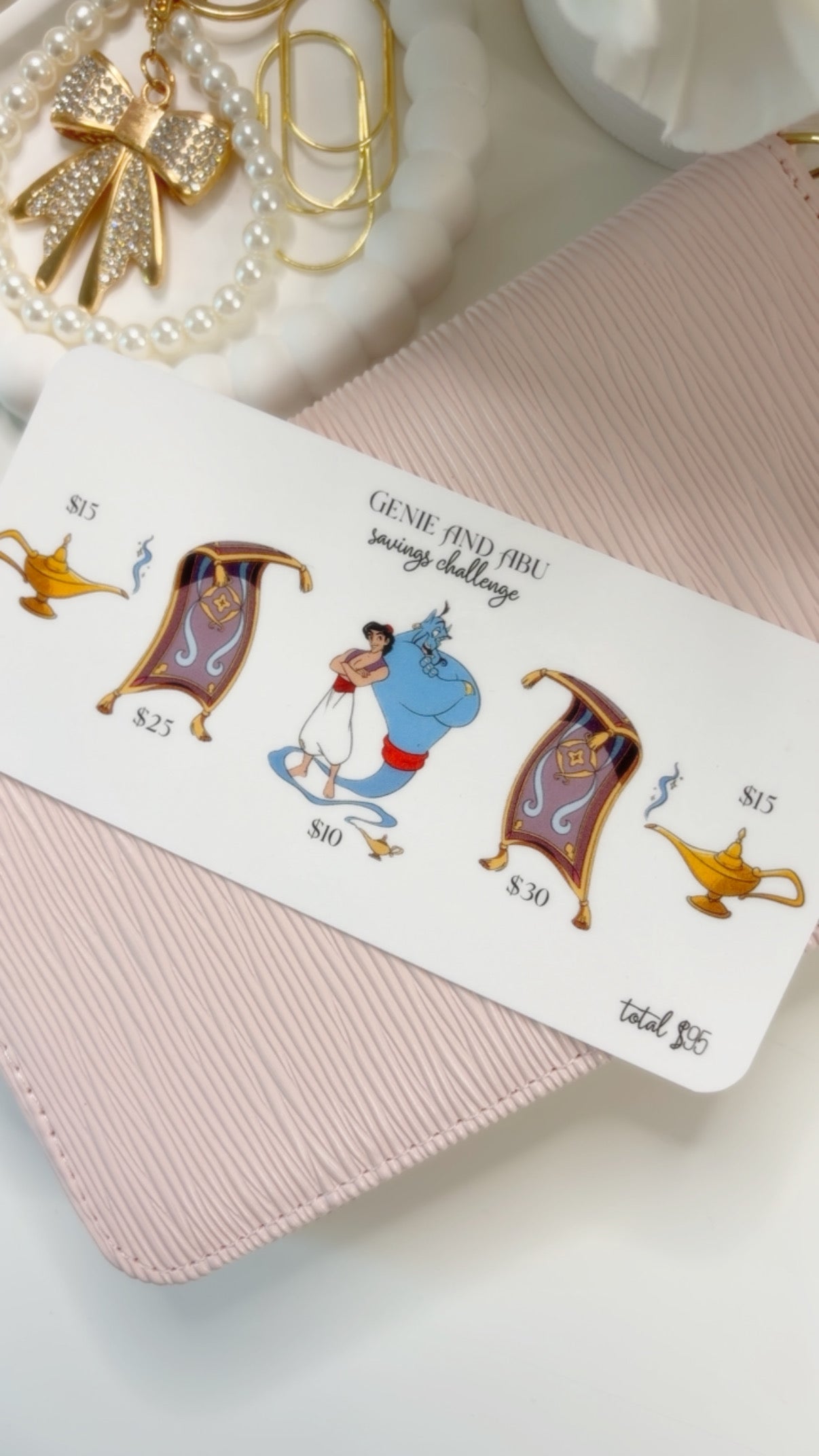 Genie and Abu Savings Challenge