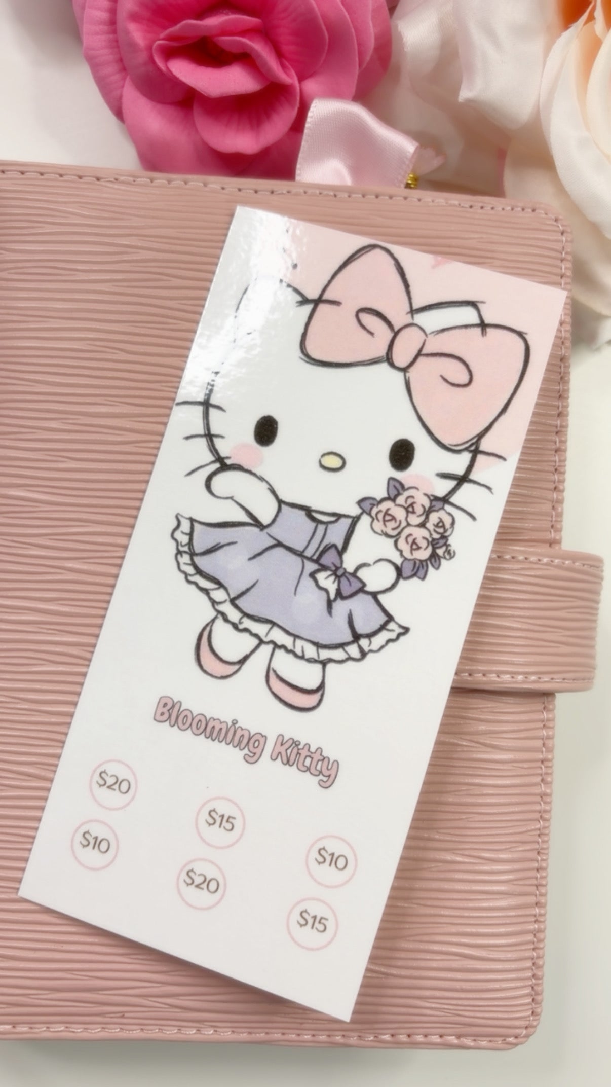 Blooming Kitty Savings Challenge