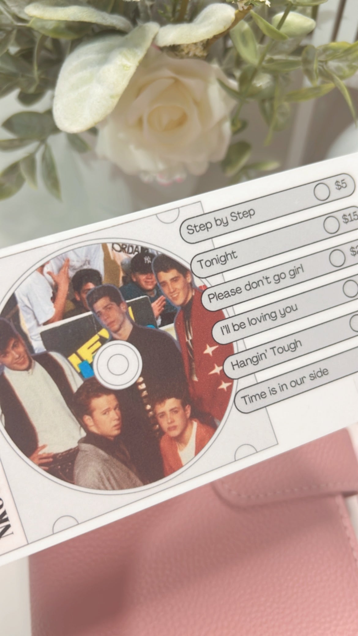 NKOTB CD Savings Challenge