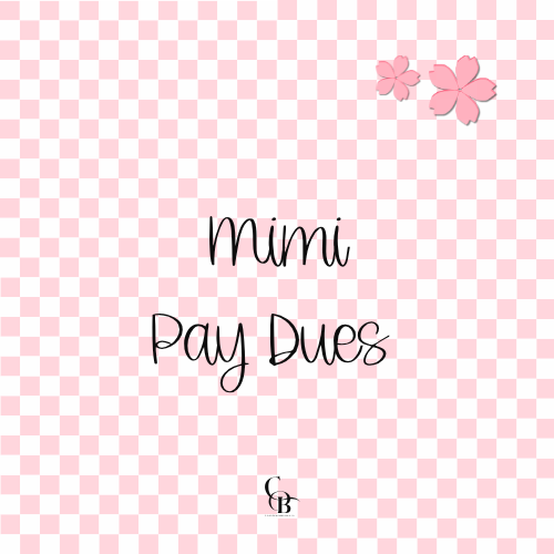 LIVE SALE - Mimi 🗓️🗓️ Pay Dues October 23rd