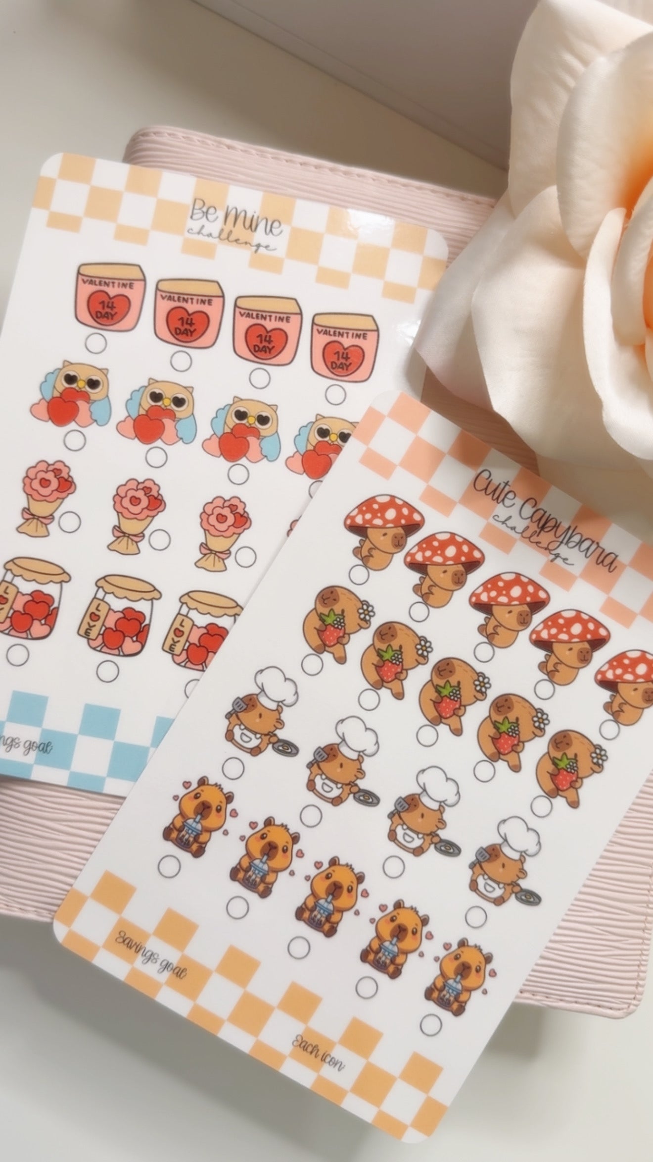 My Cute A5 Savings Challenge Book