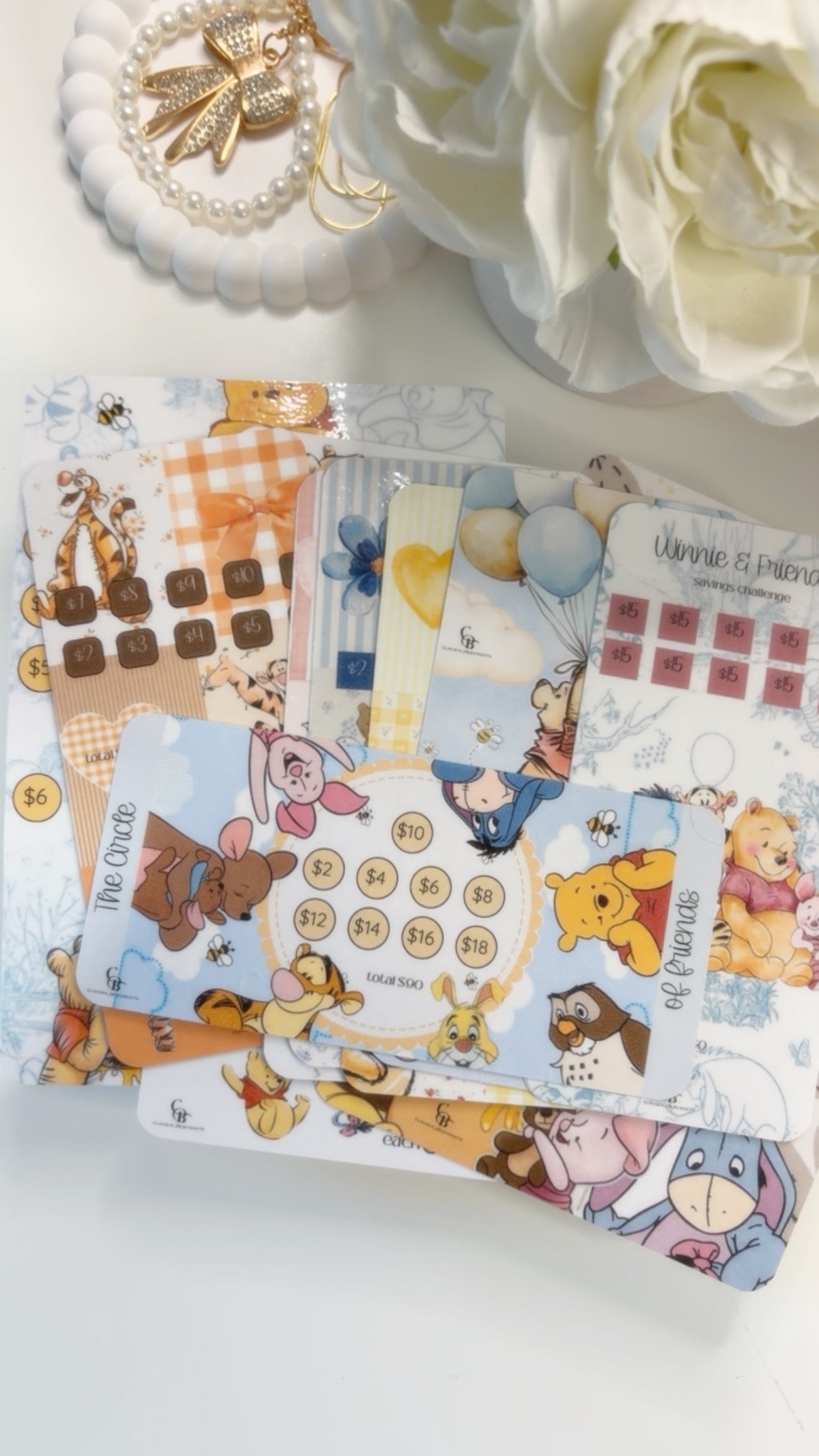 Winnie the Pooh A6 Savings Challenge Bundle