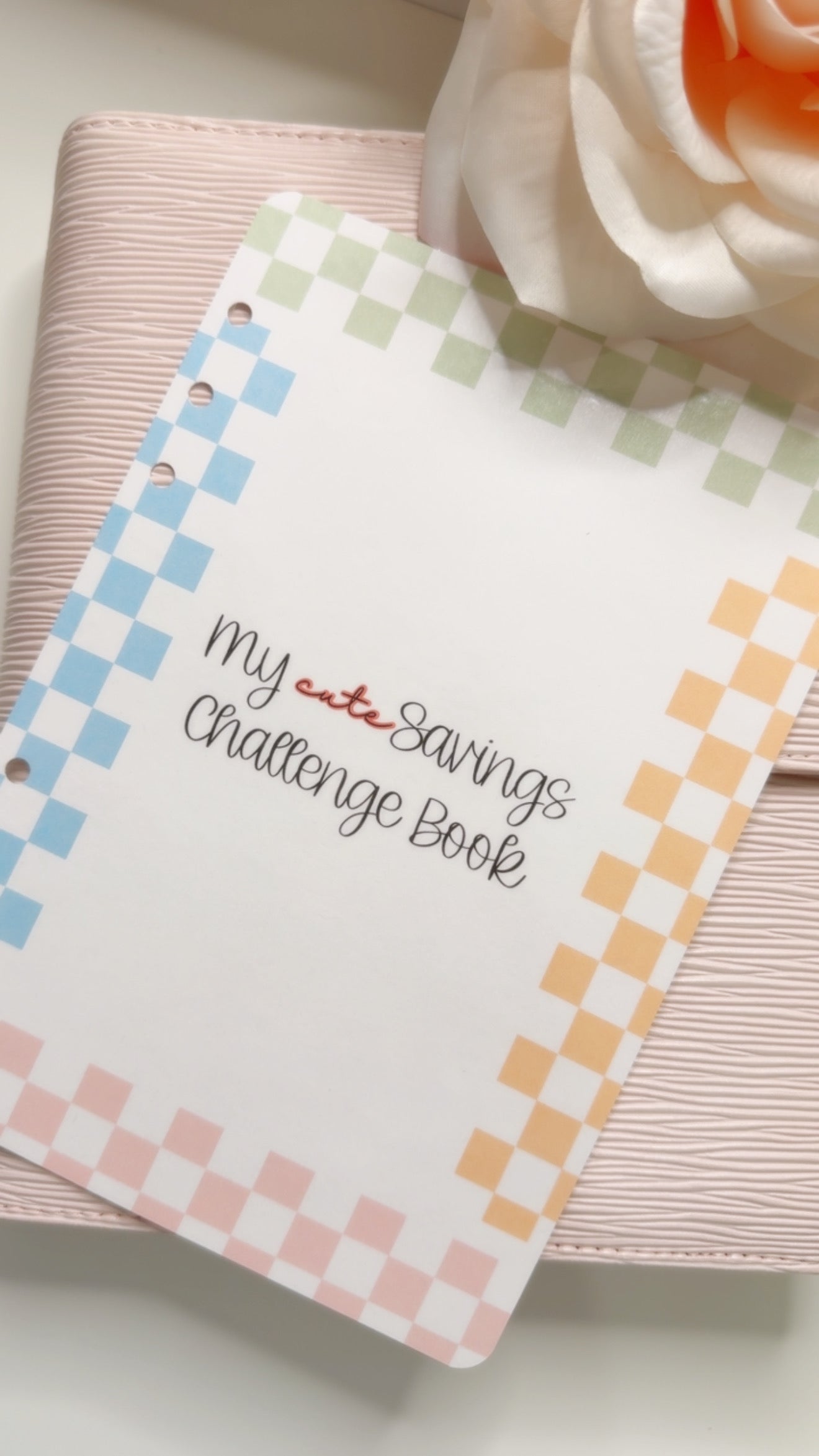 My Cute A5 Savings Challenge Book