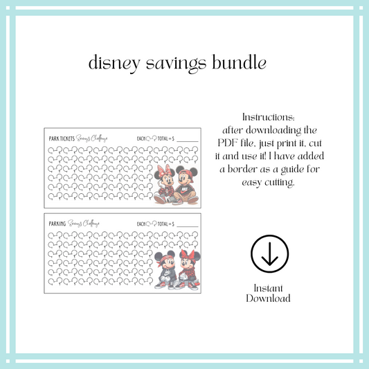 A6 Disney Savings Bundle (DIGITAL FILE)