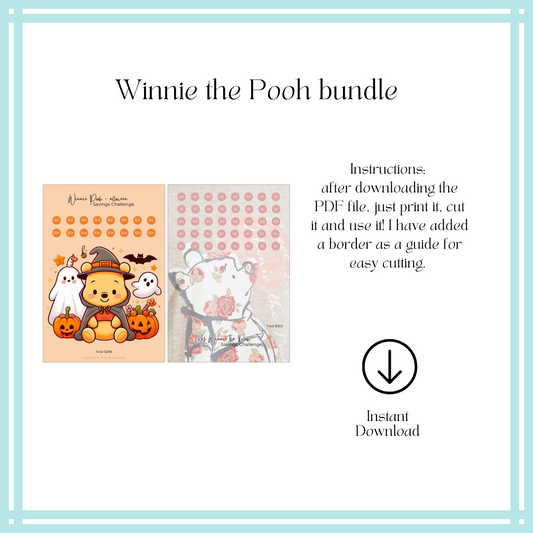 A5 Winnie the Pooh Bundle (DIGITAL FILE)