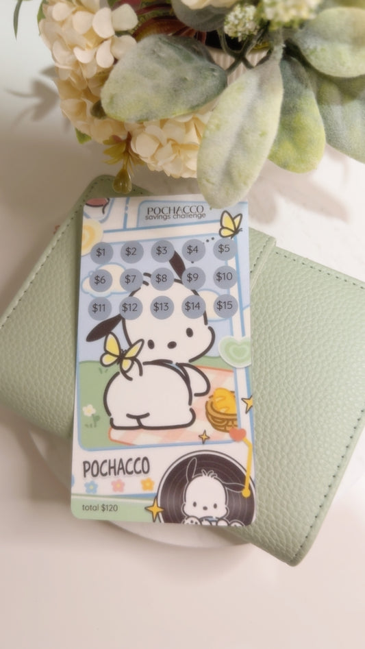 Blue Pochacco Savings Challenge