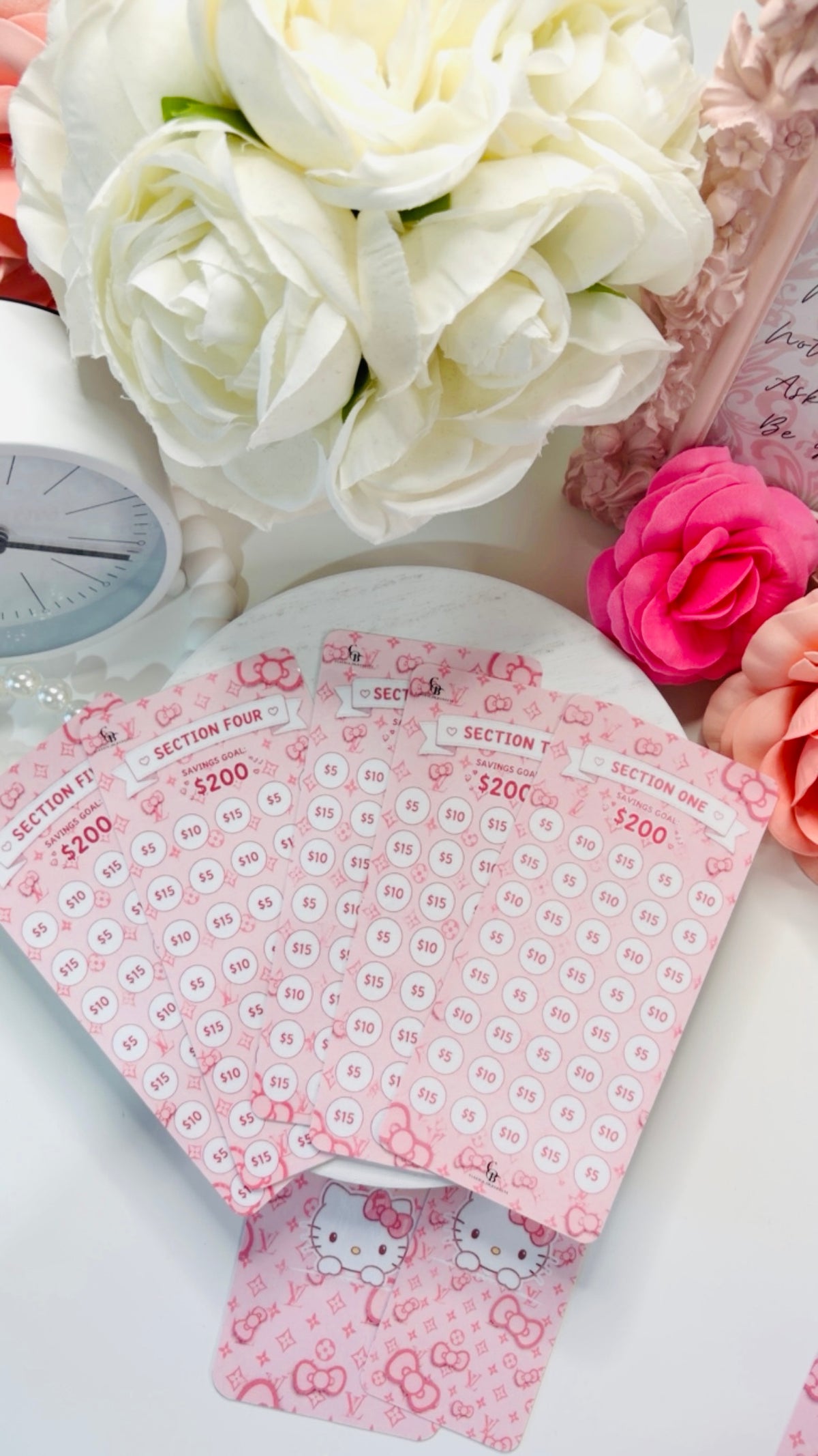 LV Hello Kitty Savings Challenges
