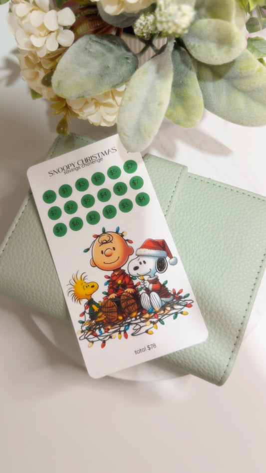 Charlie Brown and Snoopy Savings Challenge