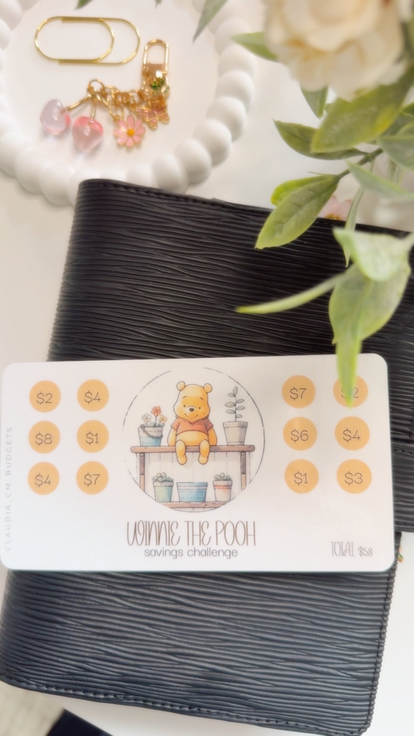 Winnie the Pooh Savings Challenge