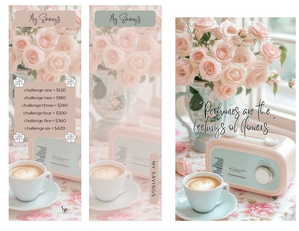 Perfume Flowers Savings Challenge Bundle