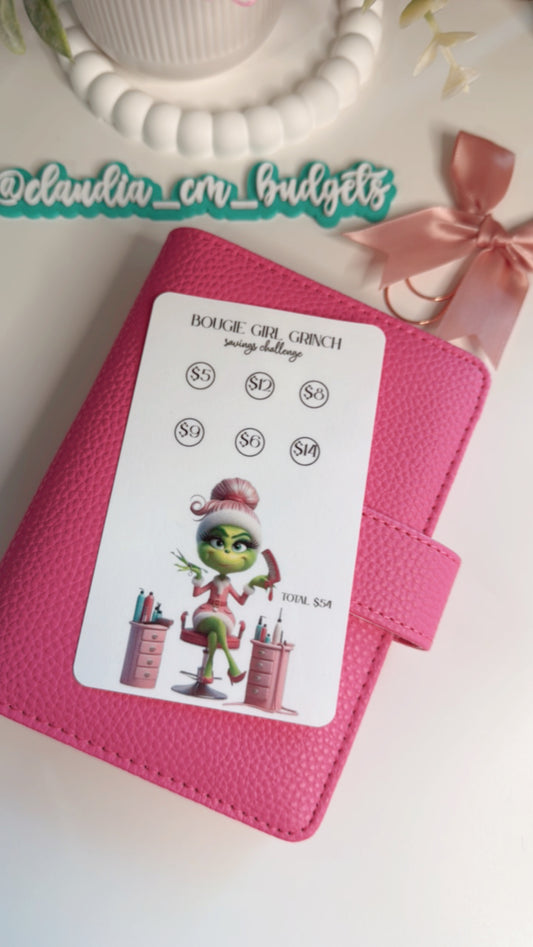 Lady Grinch Savings Challenge