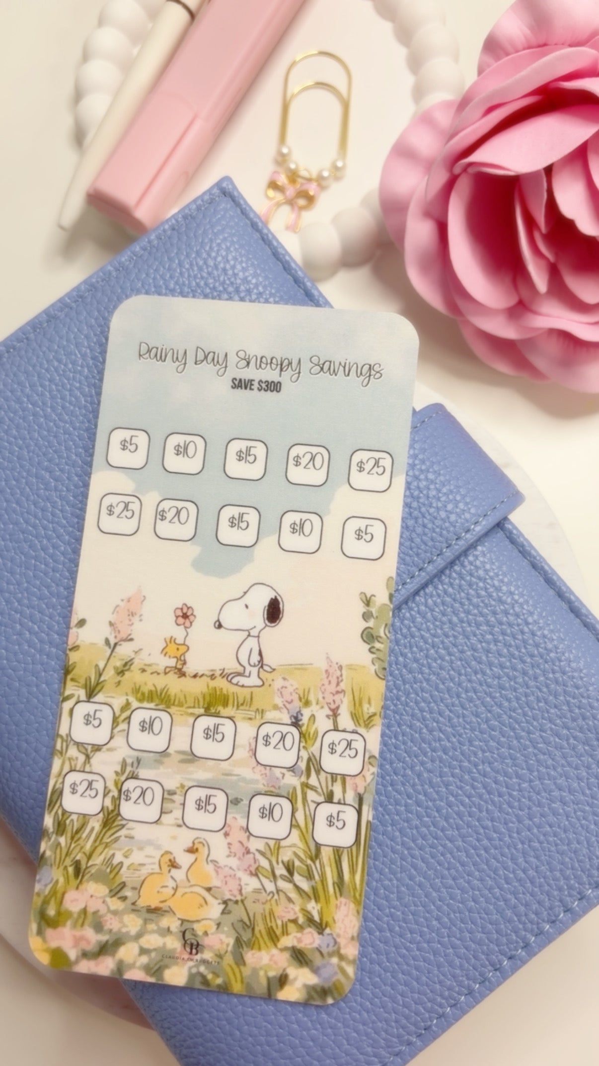Rainy Day Snoopy Savings Challenge