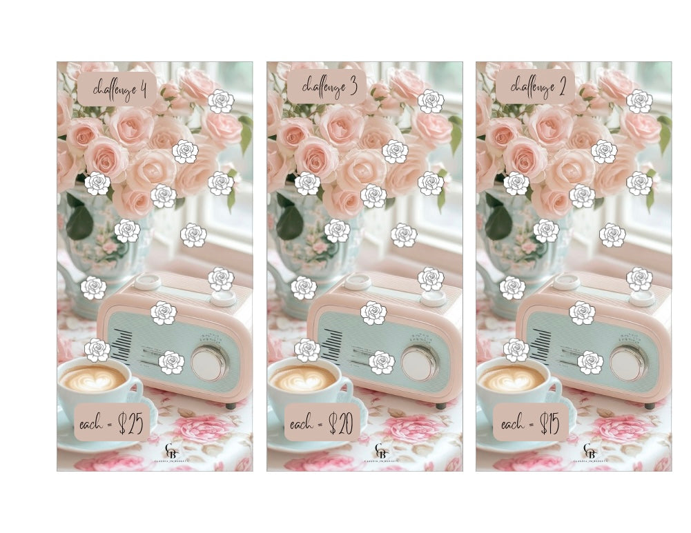Perfume Flowers Savings Challenge Bundle