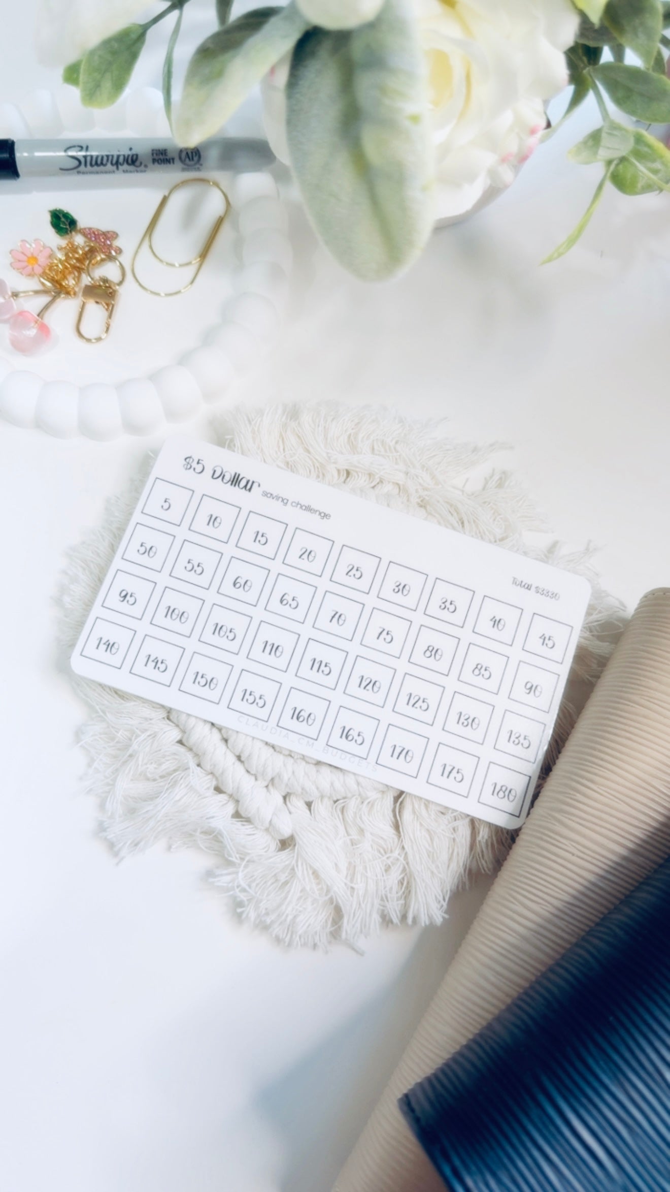$5 Dollar Savings Challenge