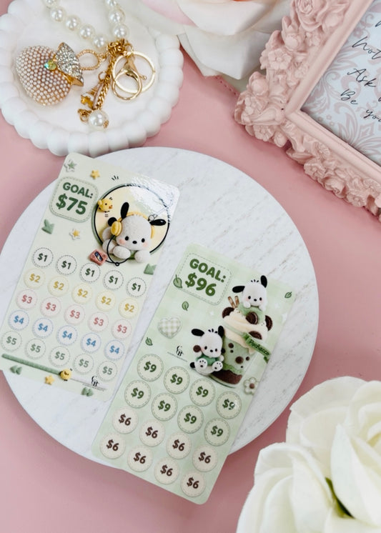 Pochacco Green Mini Savings Challenge
