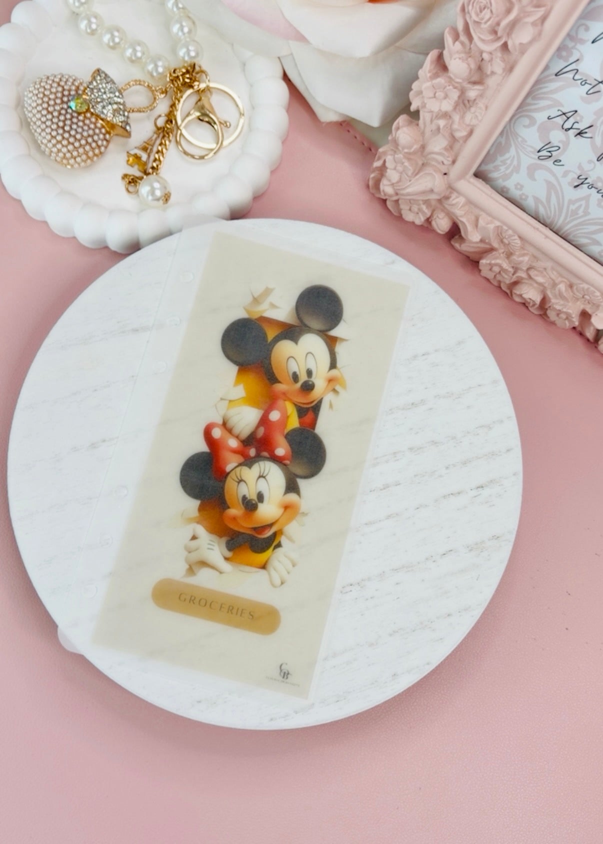 Mickey and Minnie Handmade Envelopes