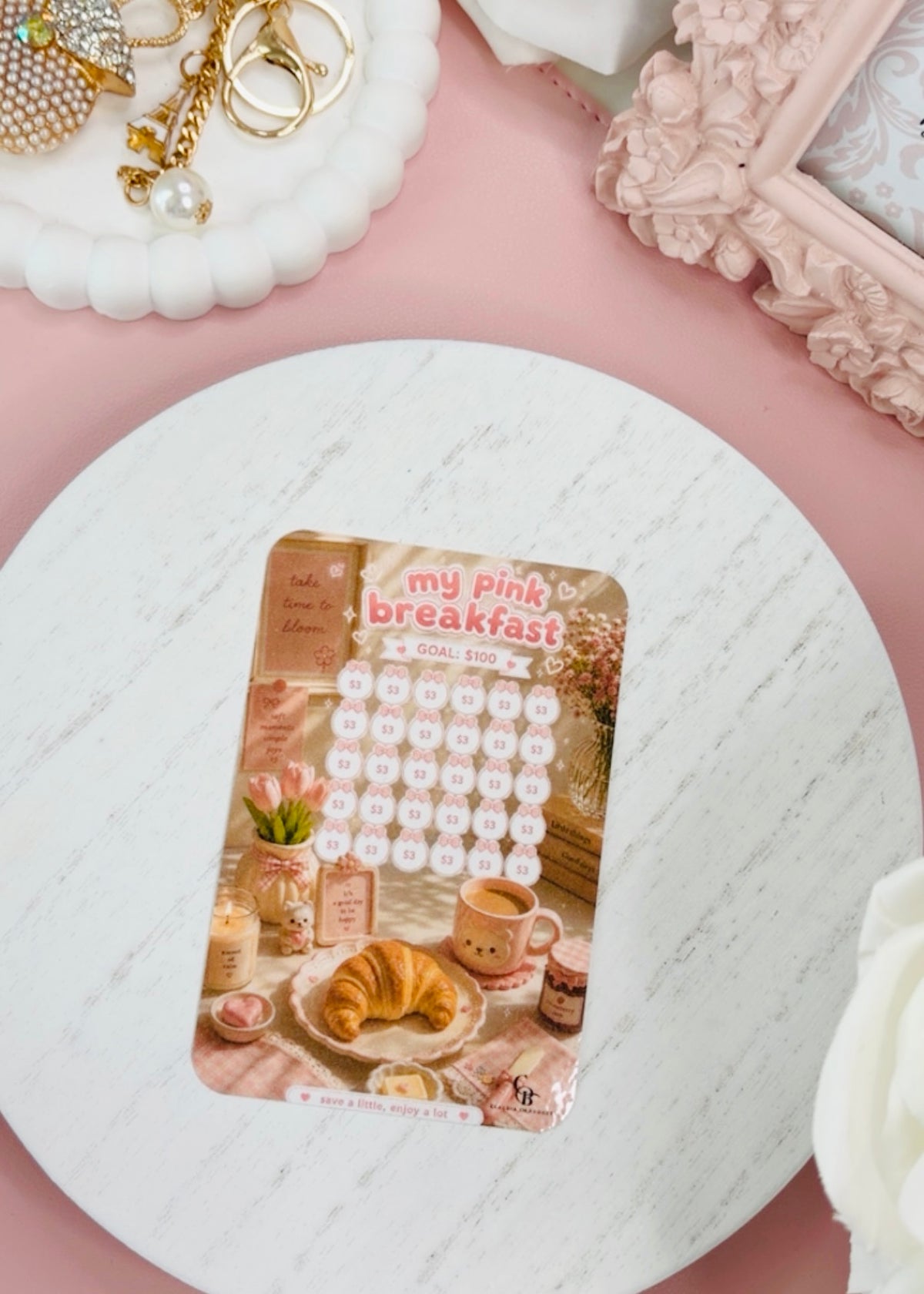 My Pink Breakfast Mini Savings Challenge