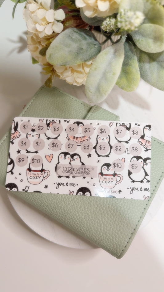 Good Vibes Penguins Savings Challenge