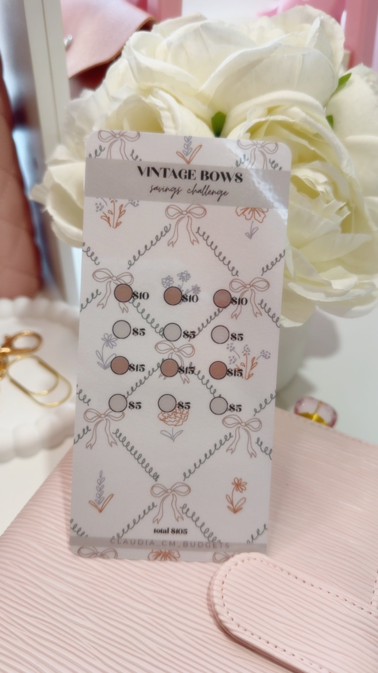 My Savings Challenge Binder