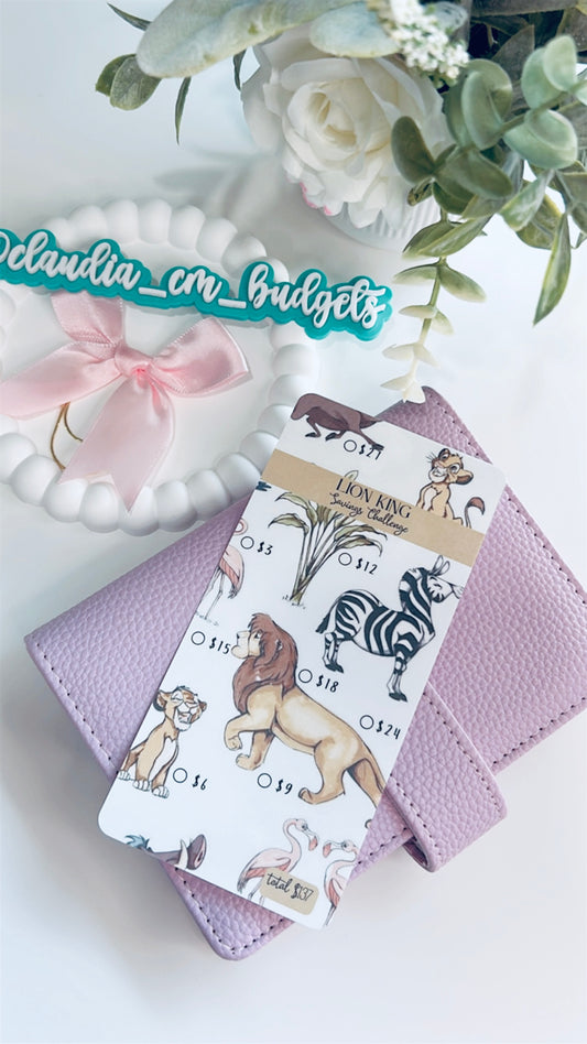 Lion King Savings Challenge