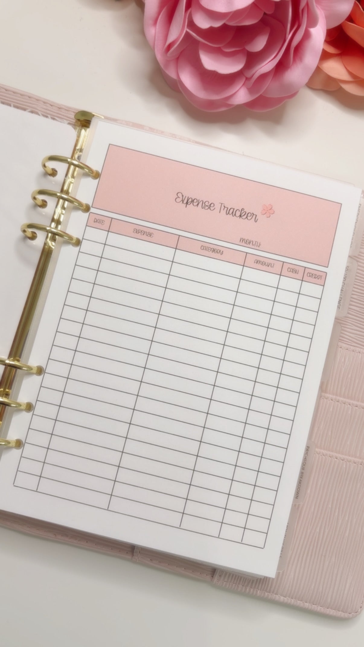 My A5 Budget Planner 2026 Binder - build your own