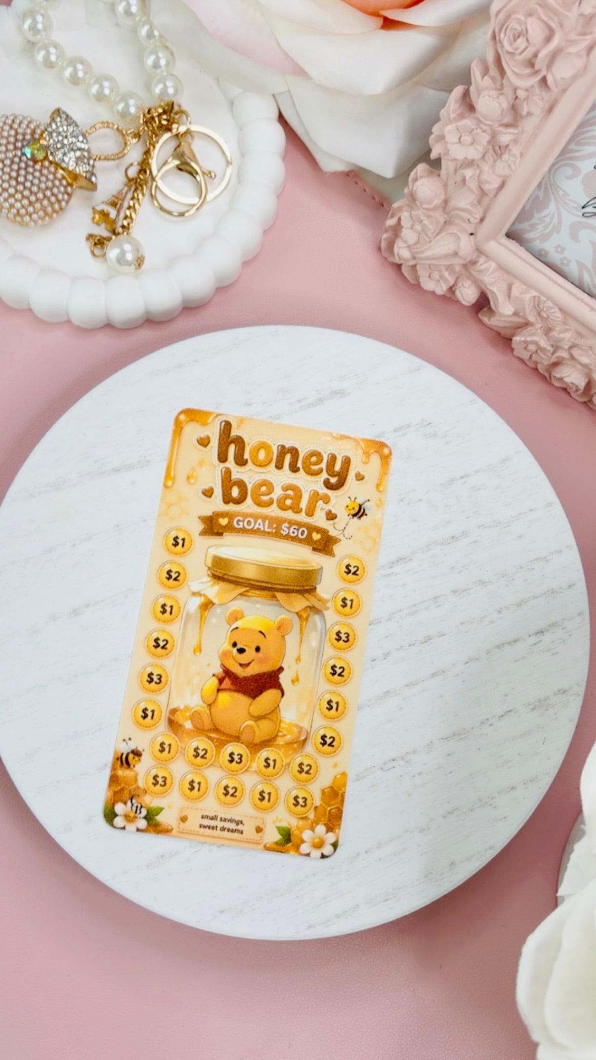 Honey Bear Mini Savings Challenge