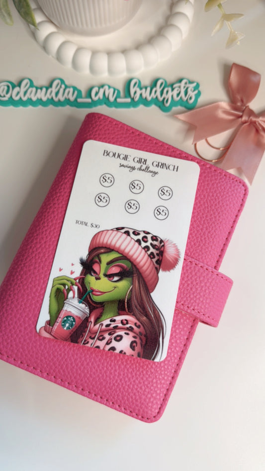 Lady Grinch Savings Challenge