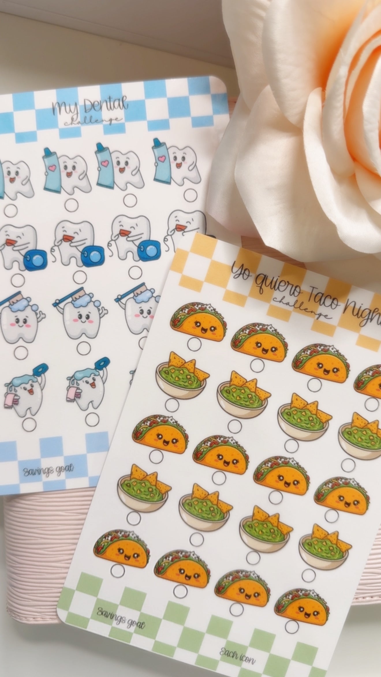 My Cute A5 Savings Challenge Book