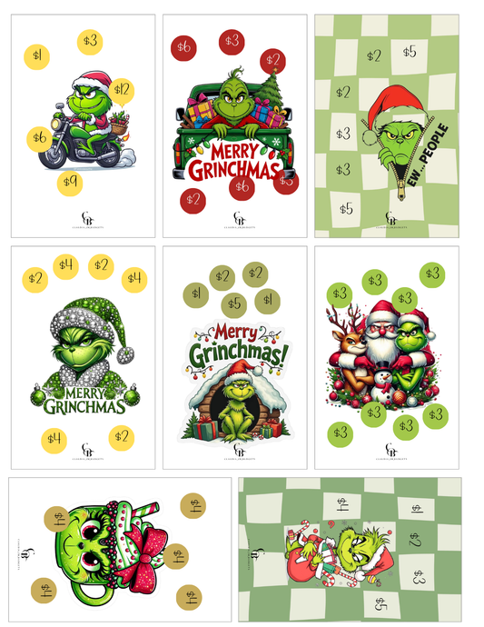 60/100 Grinch Savings Bundle (DIGITAL FILE)