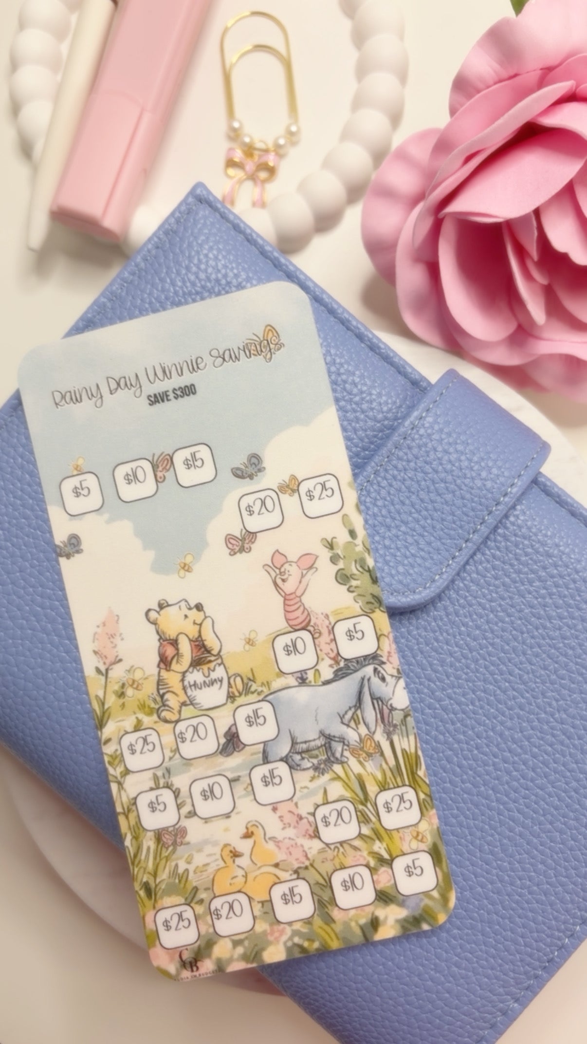 Rainy Day Winnie Savings Challenge