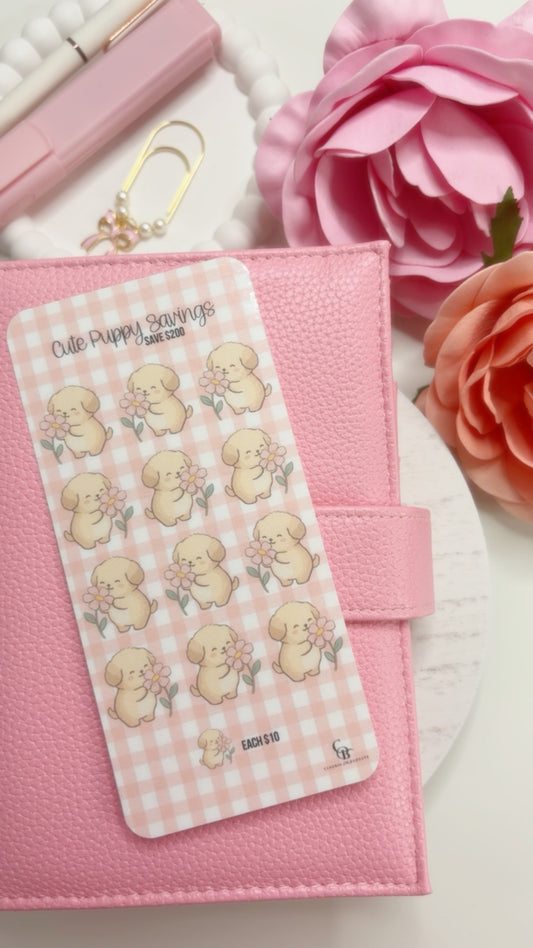 Cute Puppy Savings Challenge
