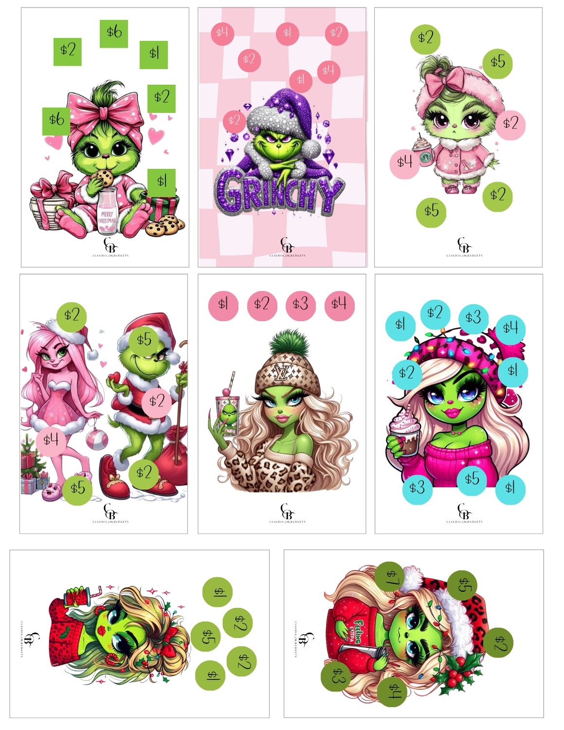 60/100 Grinch Savings Bundle (DIGITAL FILE)