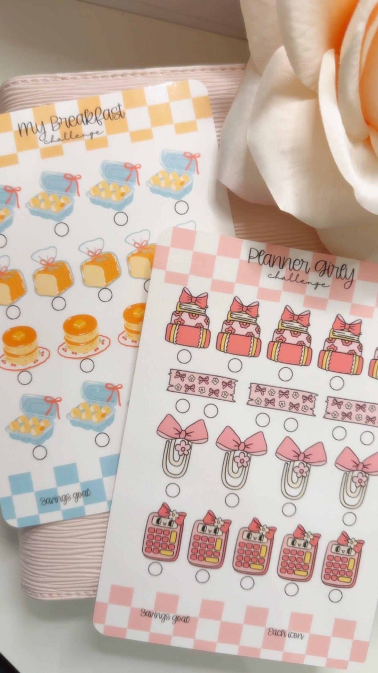 My Cute A5 Savings Challenge Book