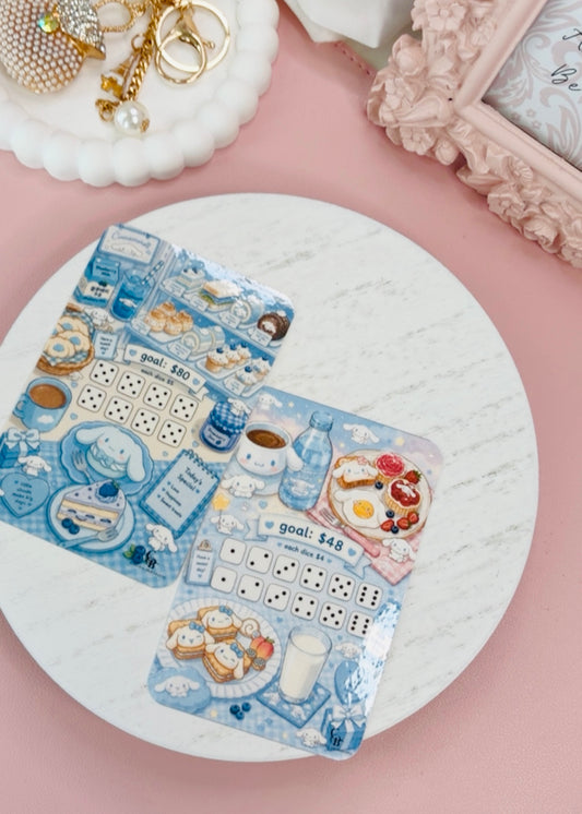 Blue Cinnamoroll Mini Savings Challenges
