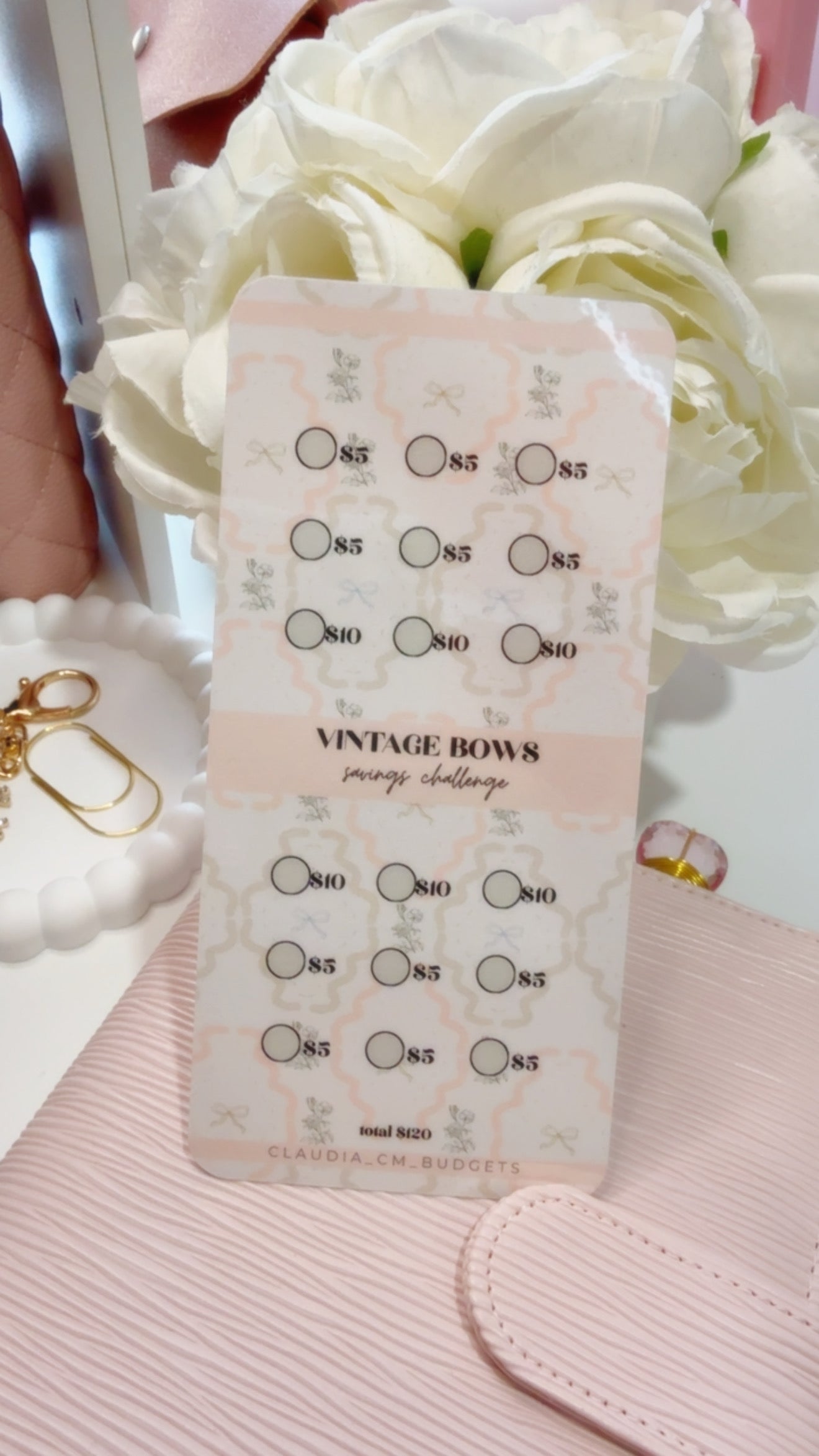 My Savings Challenge Binder