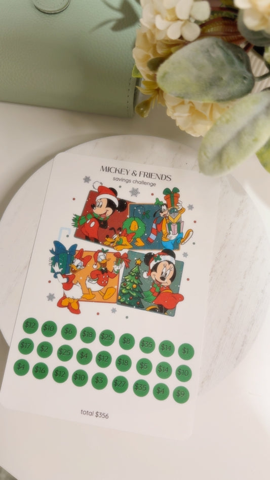 Mickey and Friends Savings Challenge