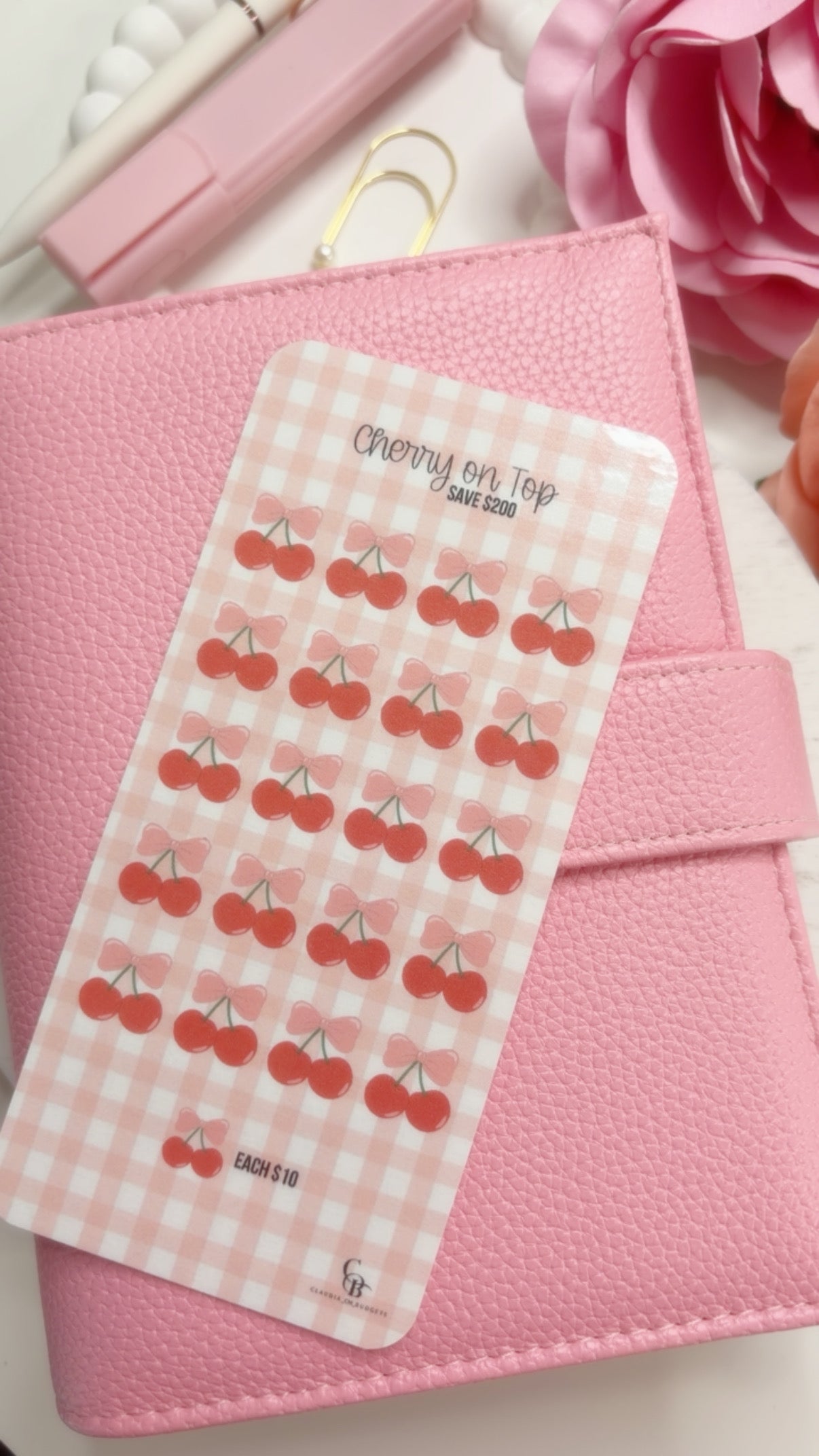 Cherry on Top Savings Challenge