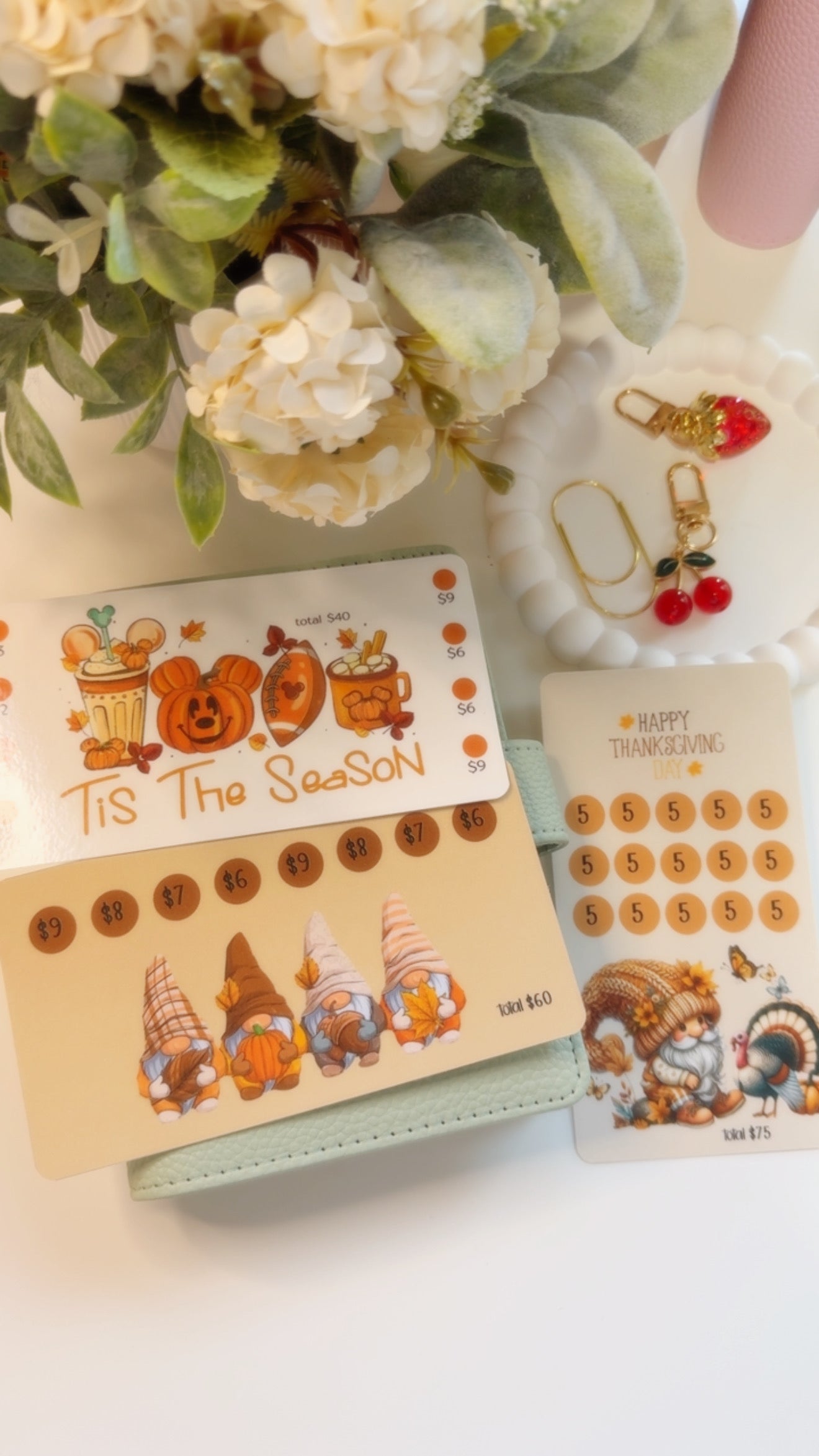 Gnomes and Tis the Season Savings Challenge