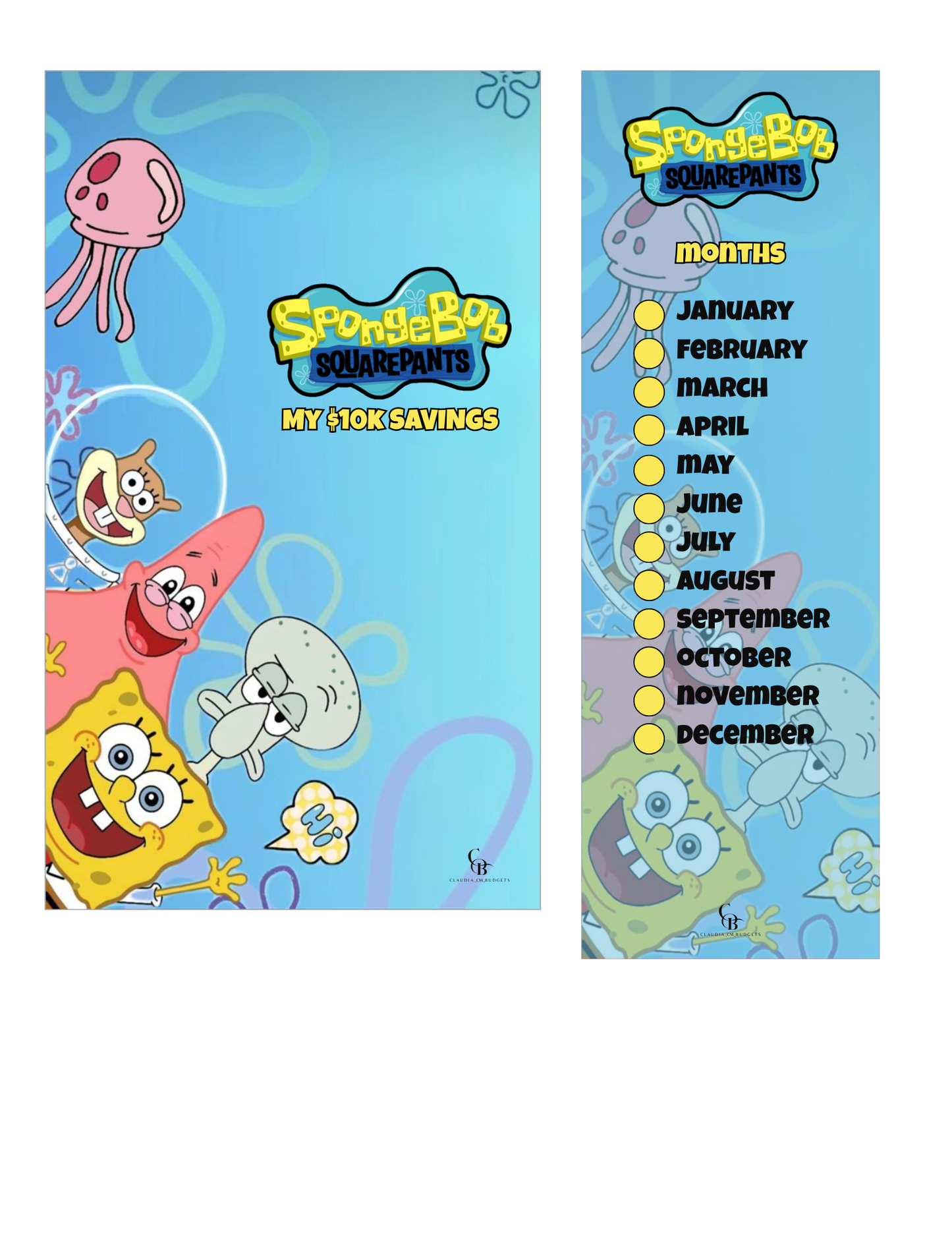 Sponge Bob Savings Challenge Bundle