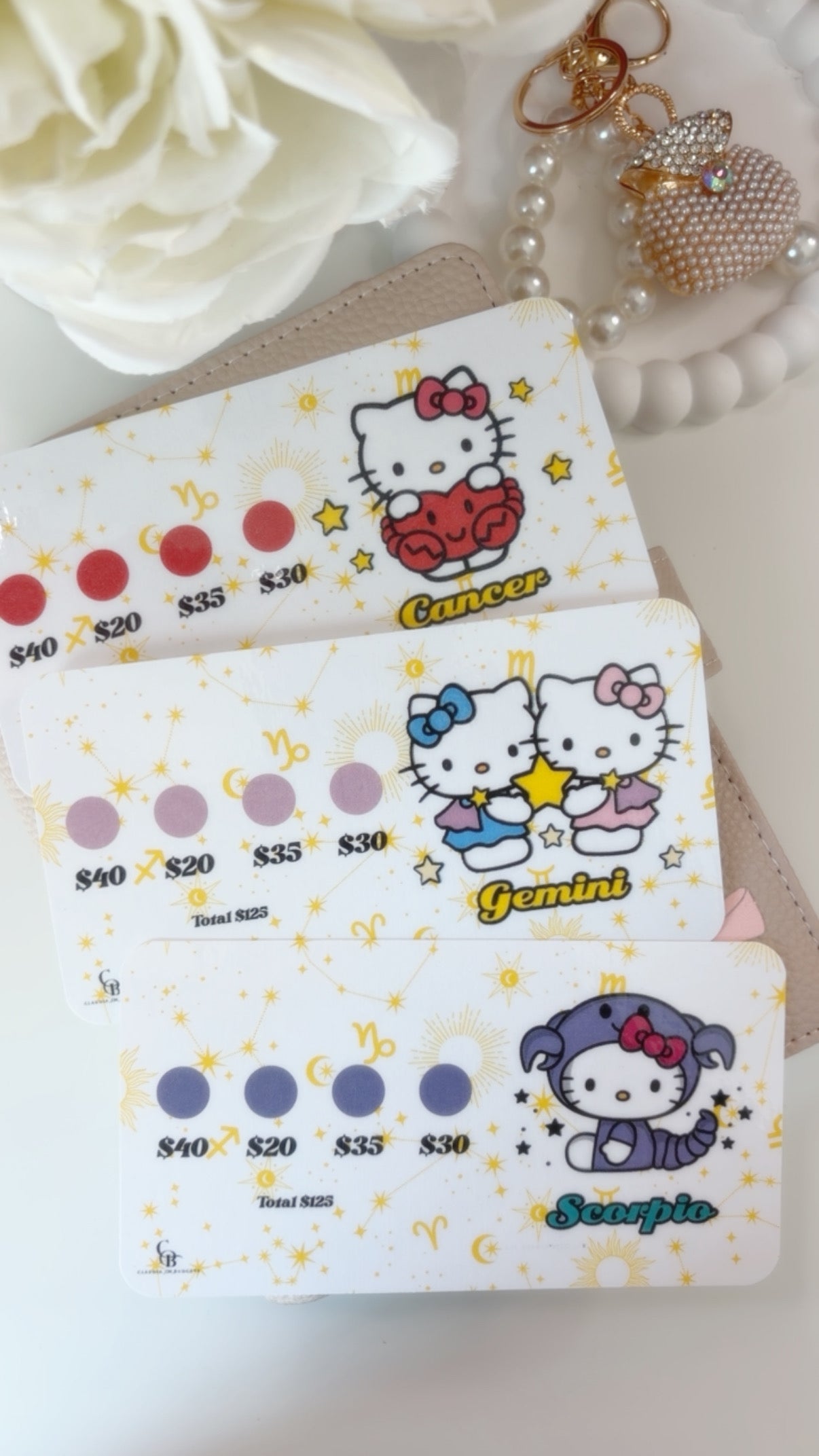 Hello Kitty Horoscope Mini Savings Challenge